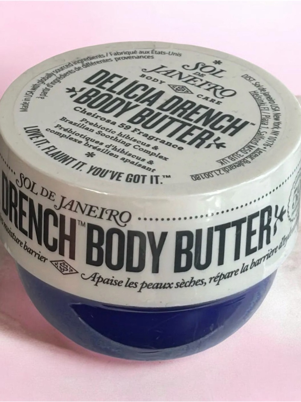 Sol de Janeiro Delicia Drench Body Butter - White & Blue